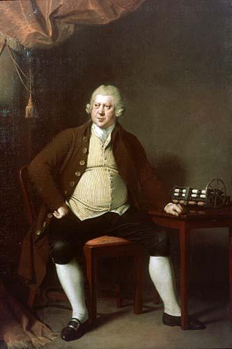 Joseph wright of derby Portrait of Richard Arkwright China oil painting art